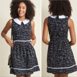 Retrolicious Chemistry and Math Theme Dress-XL